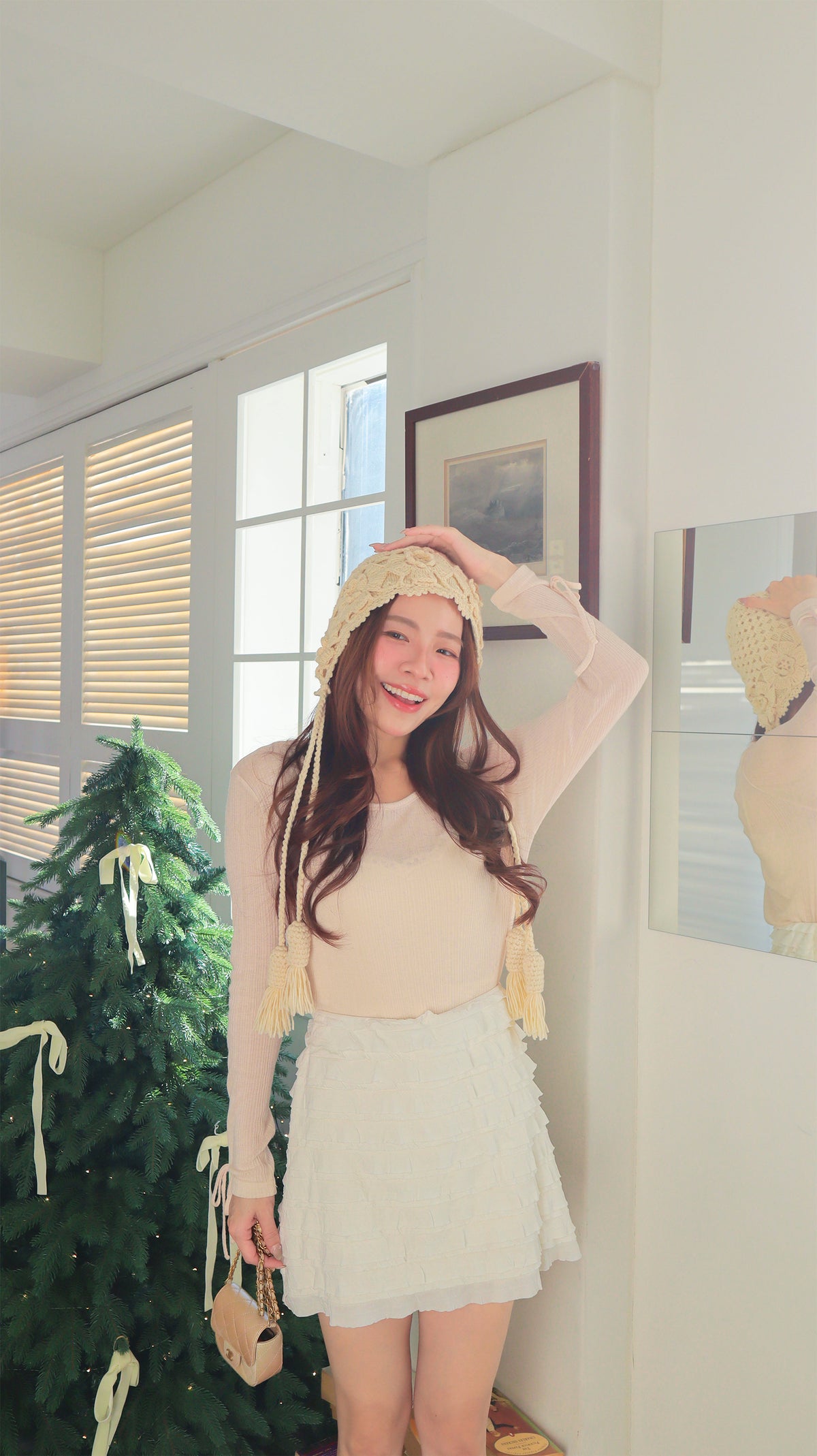 < M A D E > Dreamy Ribbon Tee