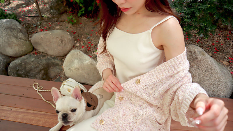 < M A D E > Maple Waves Knitted Cardigan