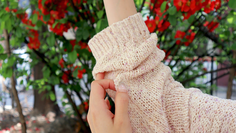 < M A D E > Maple Waves Knitted Cardigan