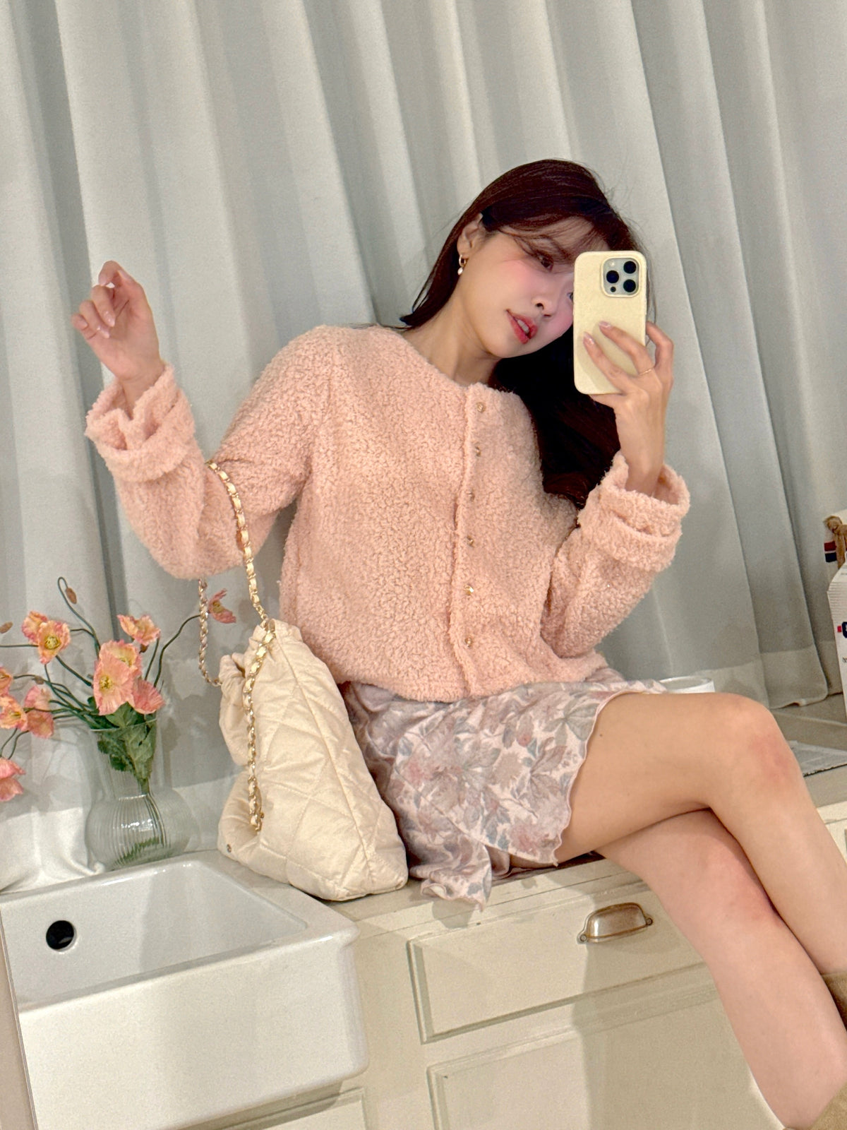 Waffle Chain Tote Bag