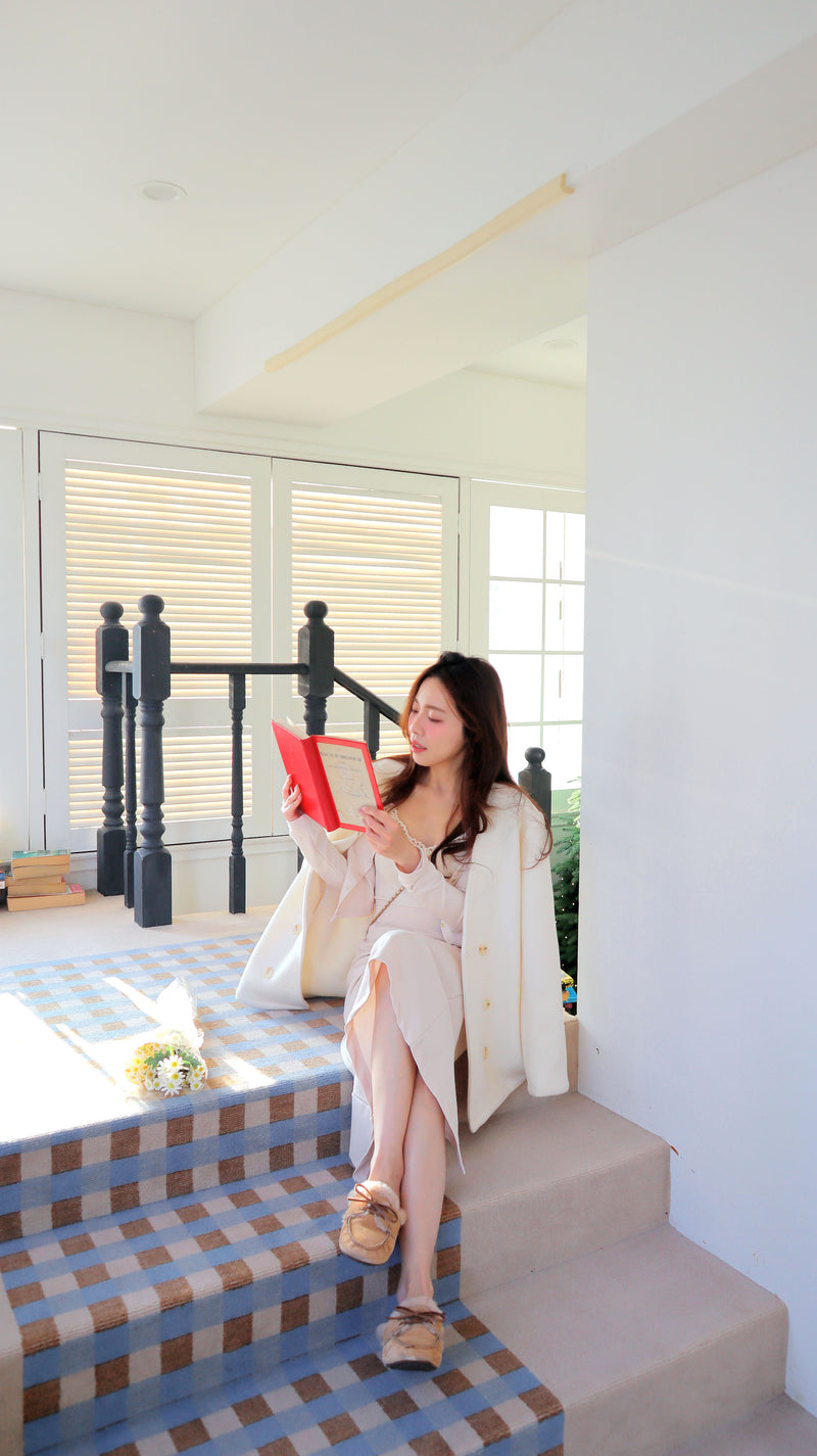 Teddy Bear Suede Mules