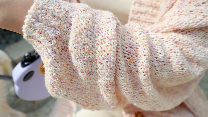 < M A D E > Maple Waves Knitted Cardigan