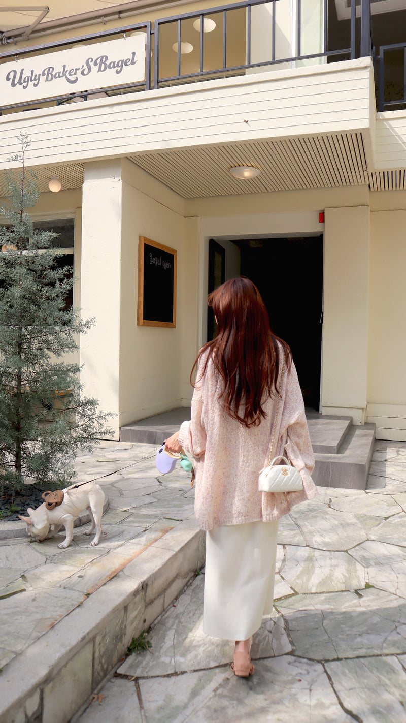 < M A D E > Maple Waves Knitted Cardigan
