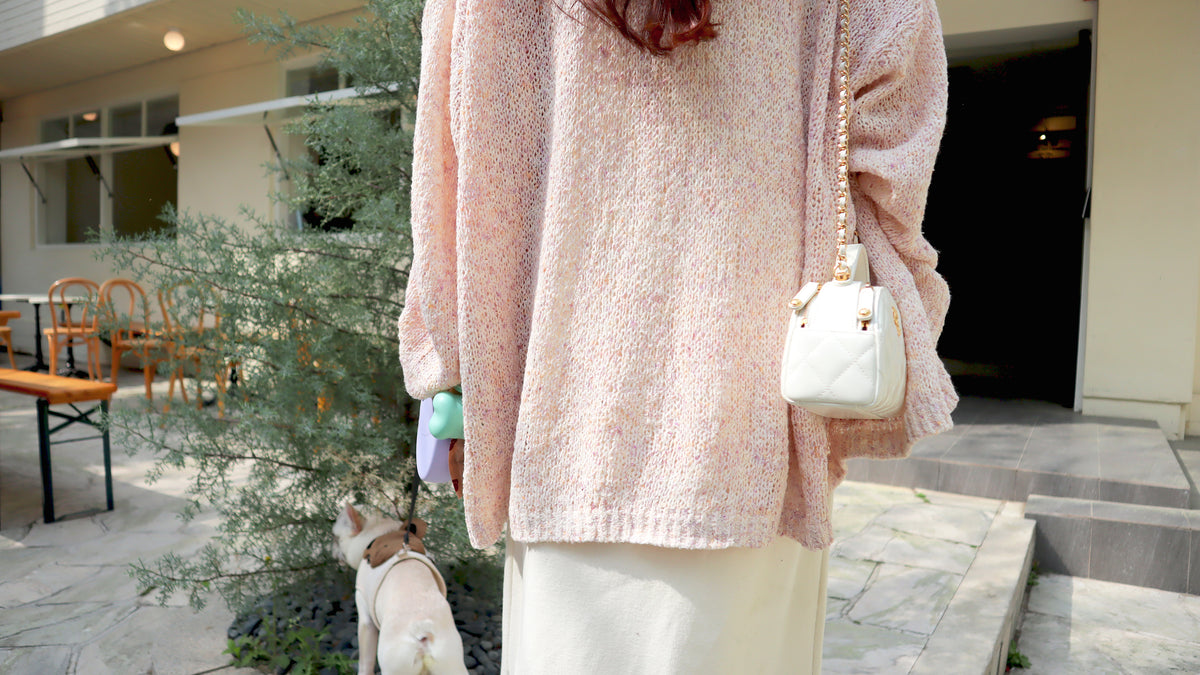 < M A D E > Maple Waves Knitted Cardigan