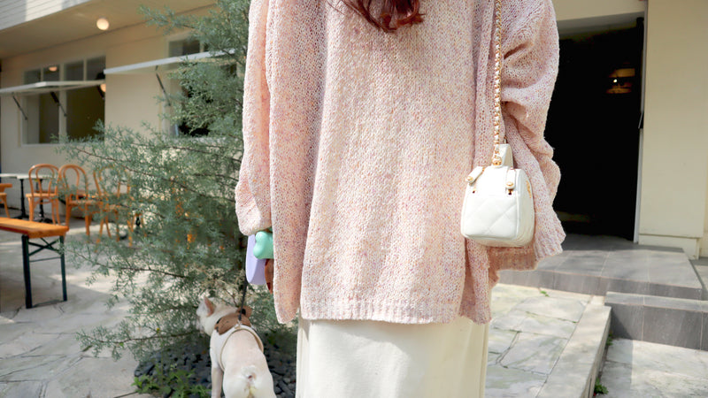 < M A D E > Maple Waves Knitted Cardigan