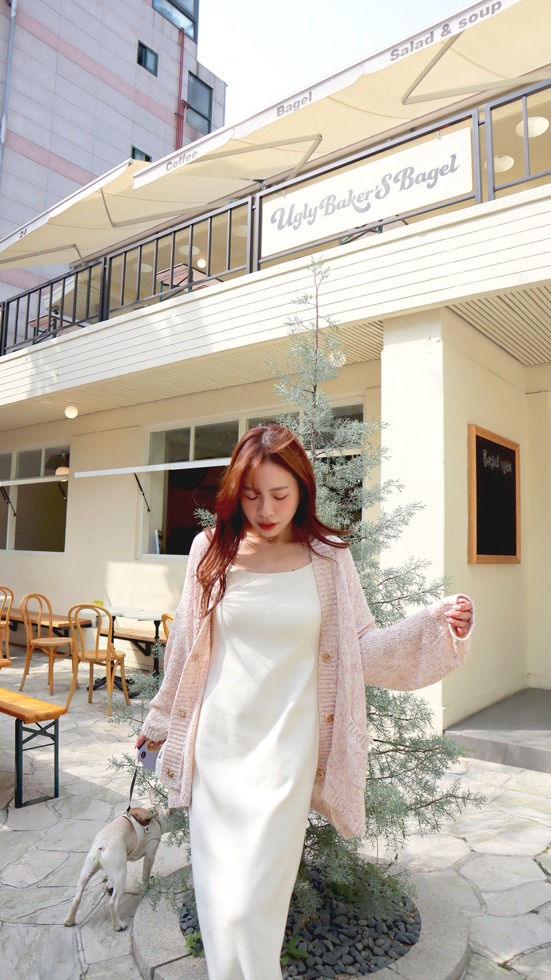 < M A D E > Maple Waves Knitted Cardigan