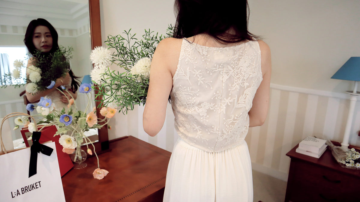 < M A D E > Antique Moment Lace Vest