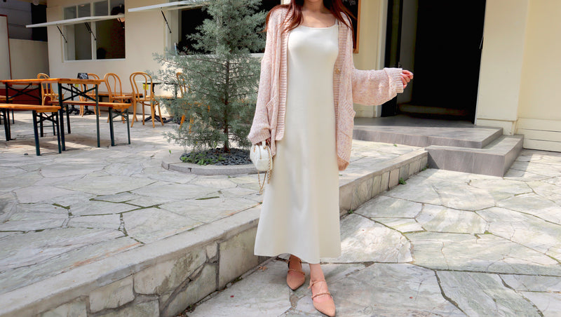 < M A D E > Maple Waves Knitted Cardigan