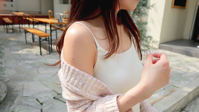 < M A D E > Maple Waves Knitted Cardigan