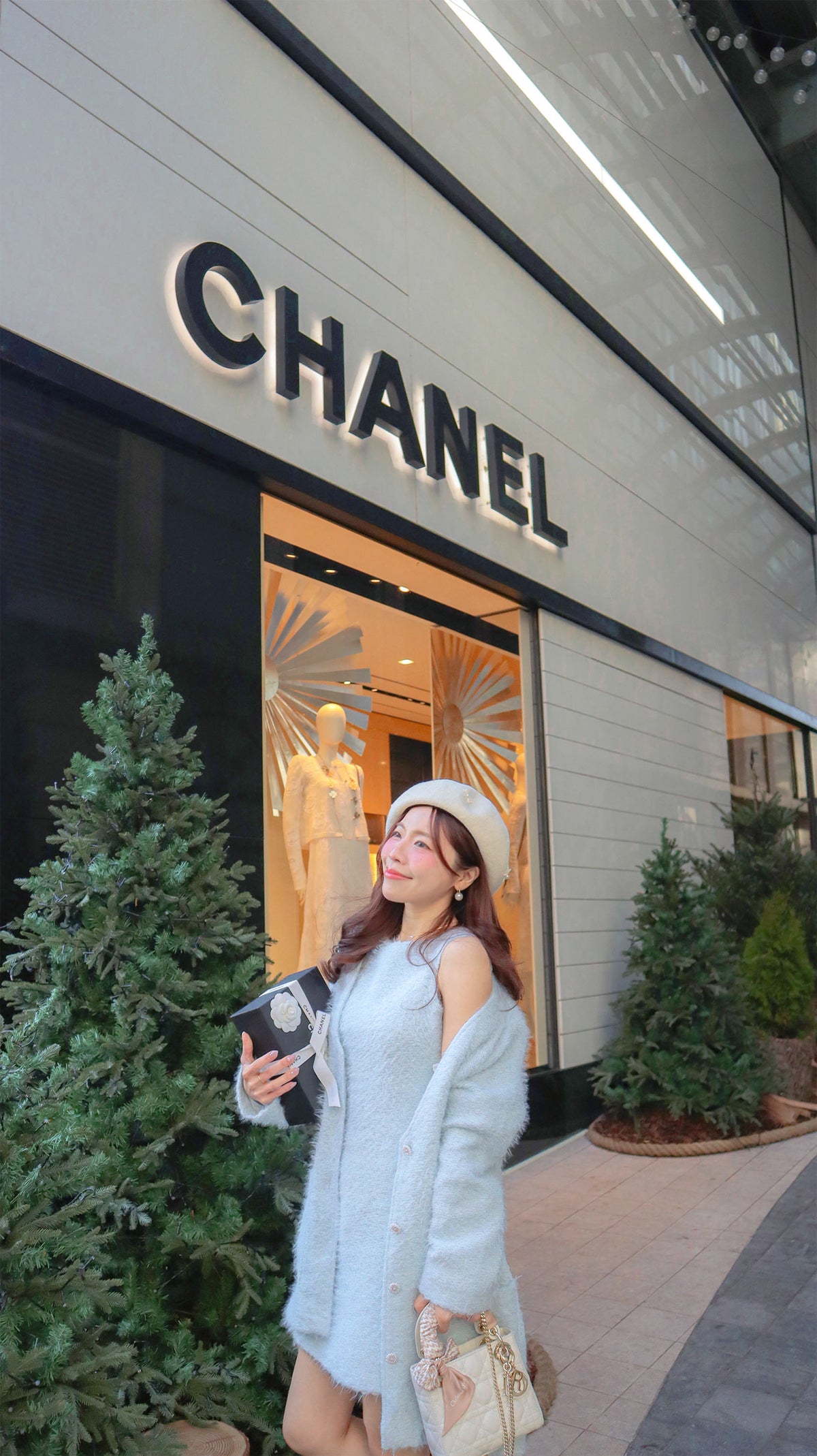 < M A D E > Alpine Tweedie Dress