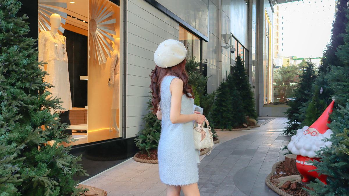 < M A D E > Alpine Tweedie Dress