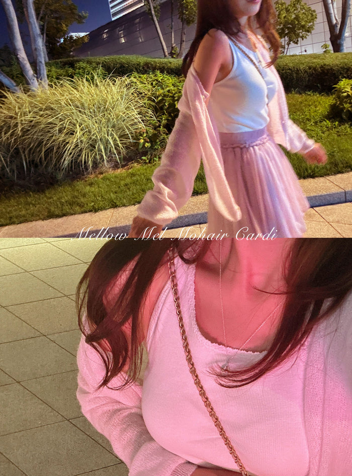 Mellow Mel Mohair Cardigan
