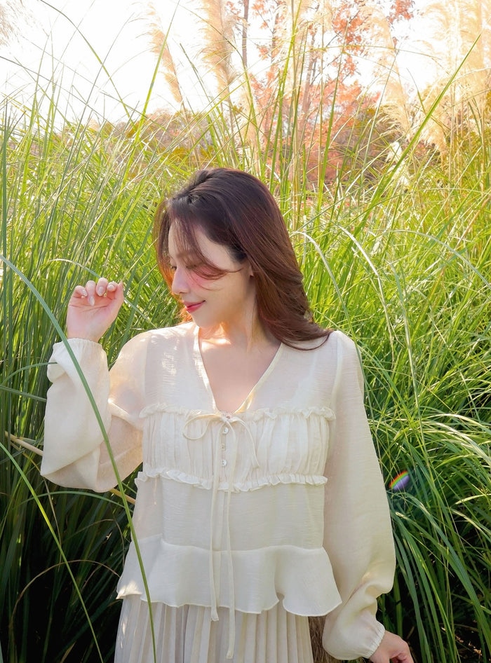The Cast Light Sheer Blouse
