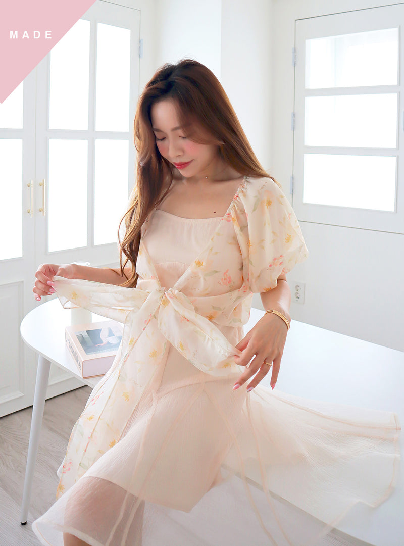 < M A D E > The Butterfly Room 3-way Blouse