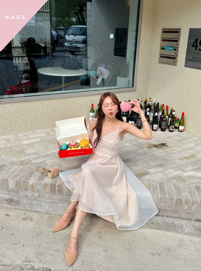 < M A D E > Say Cheers ! Cocktail Dress