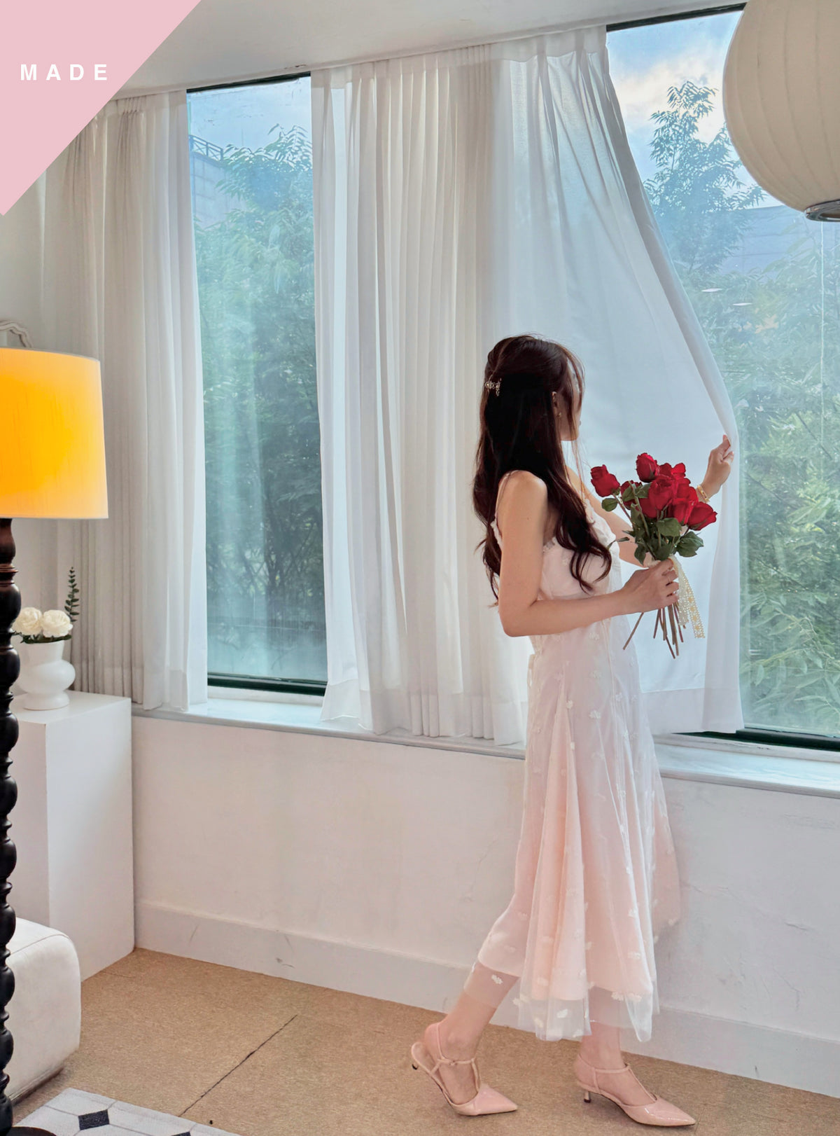 < M A D E > Ballet Blossom Tulle One-piece