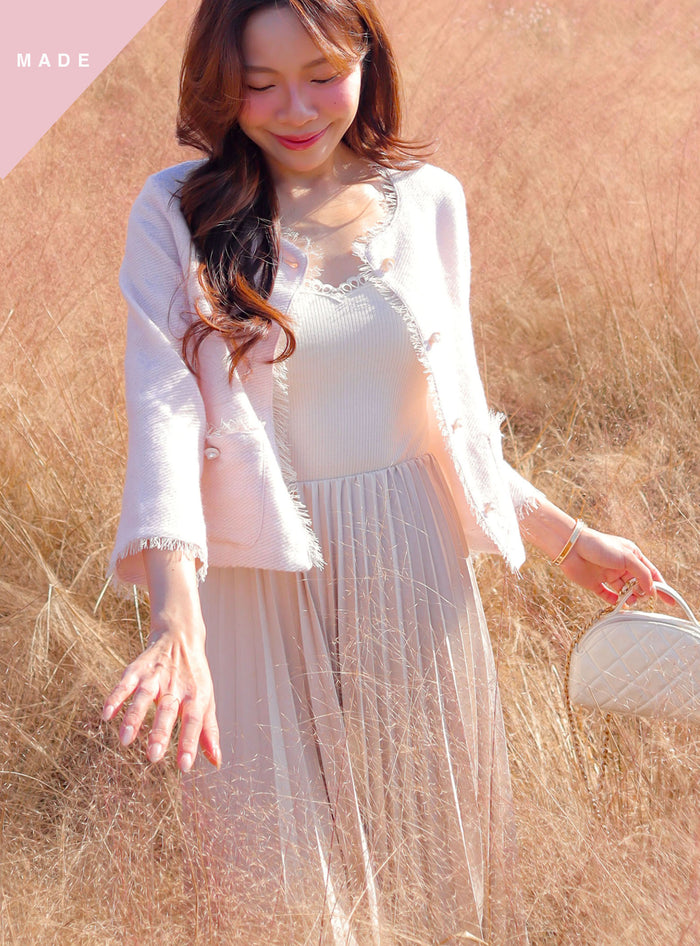 < M A D E >  Pinky Seashore Light Jacket