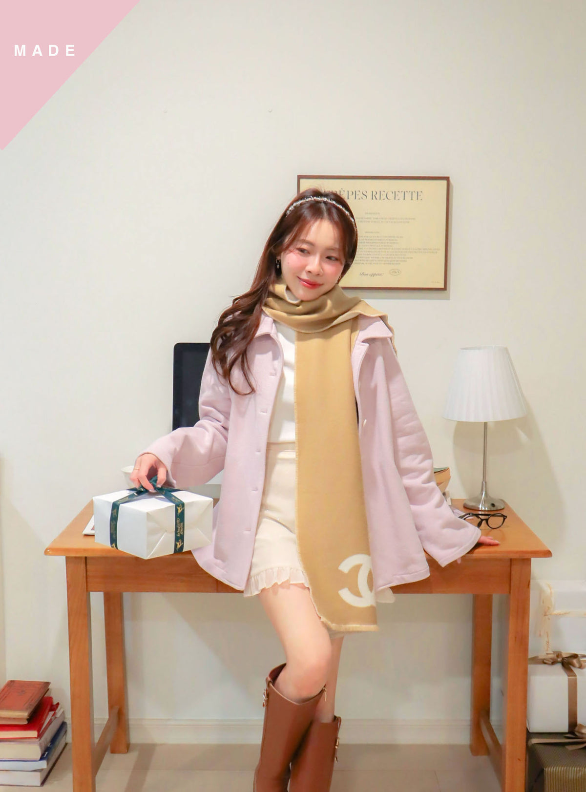 < M A D E > Dolly Flare Midi Coat