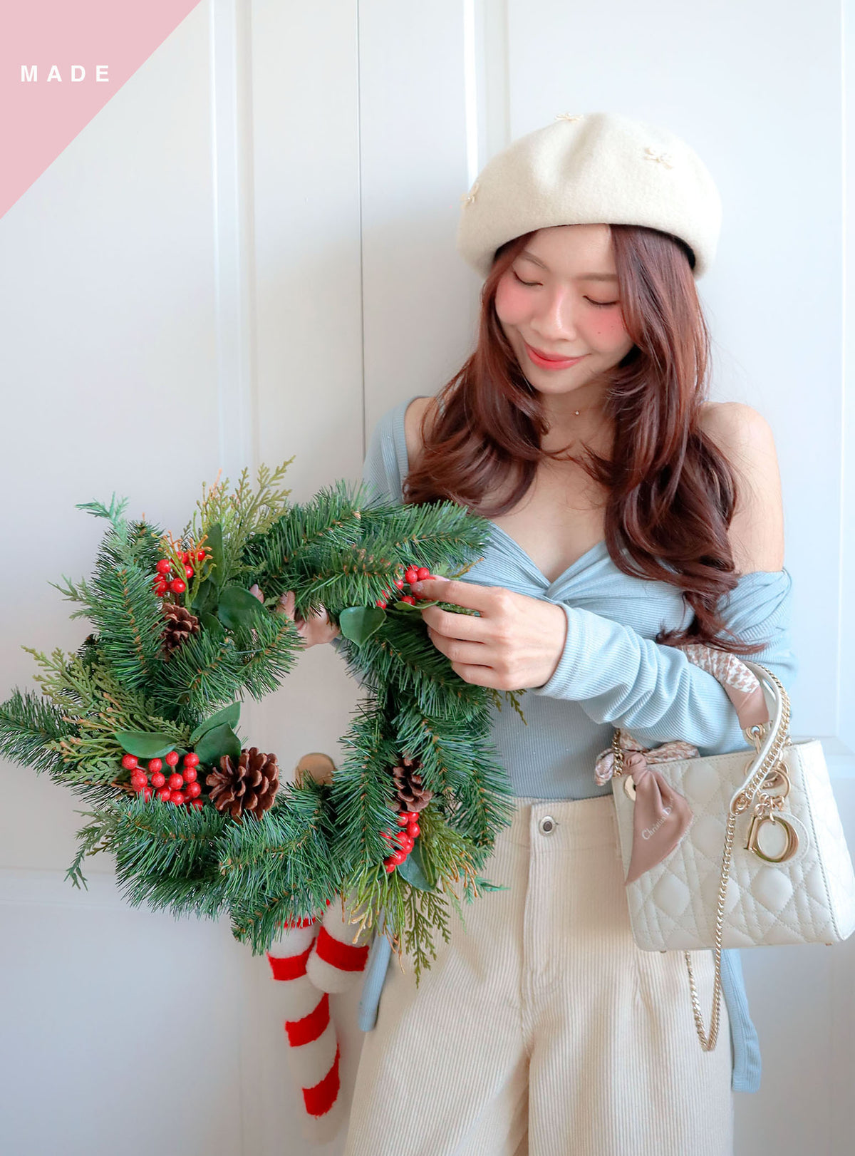 < M A D E > Running Starry Cardi Set