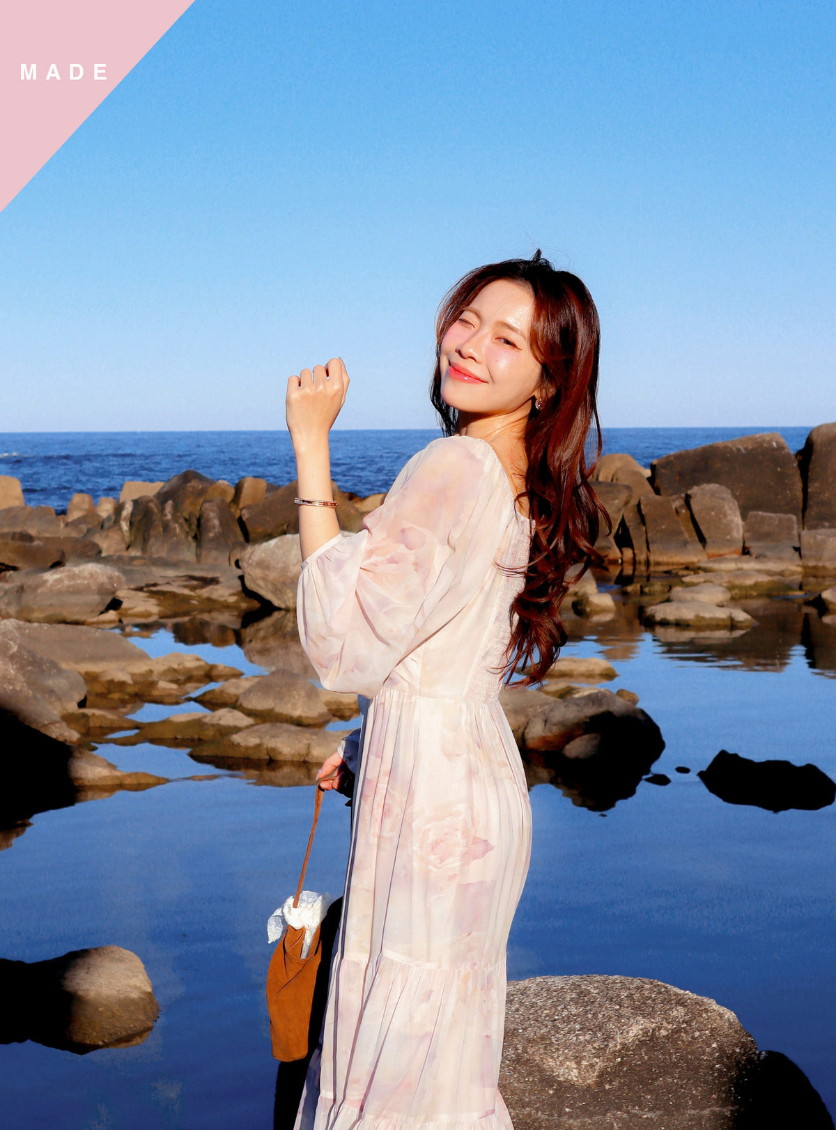 < M A D E > The Rose Cider One-Piece