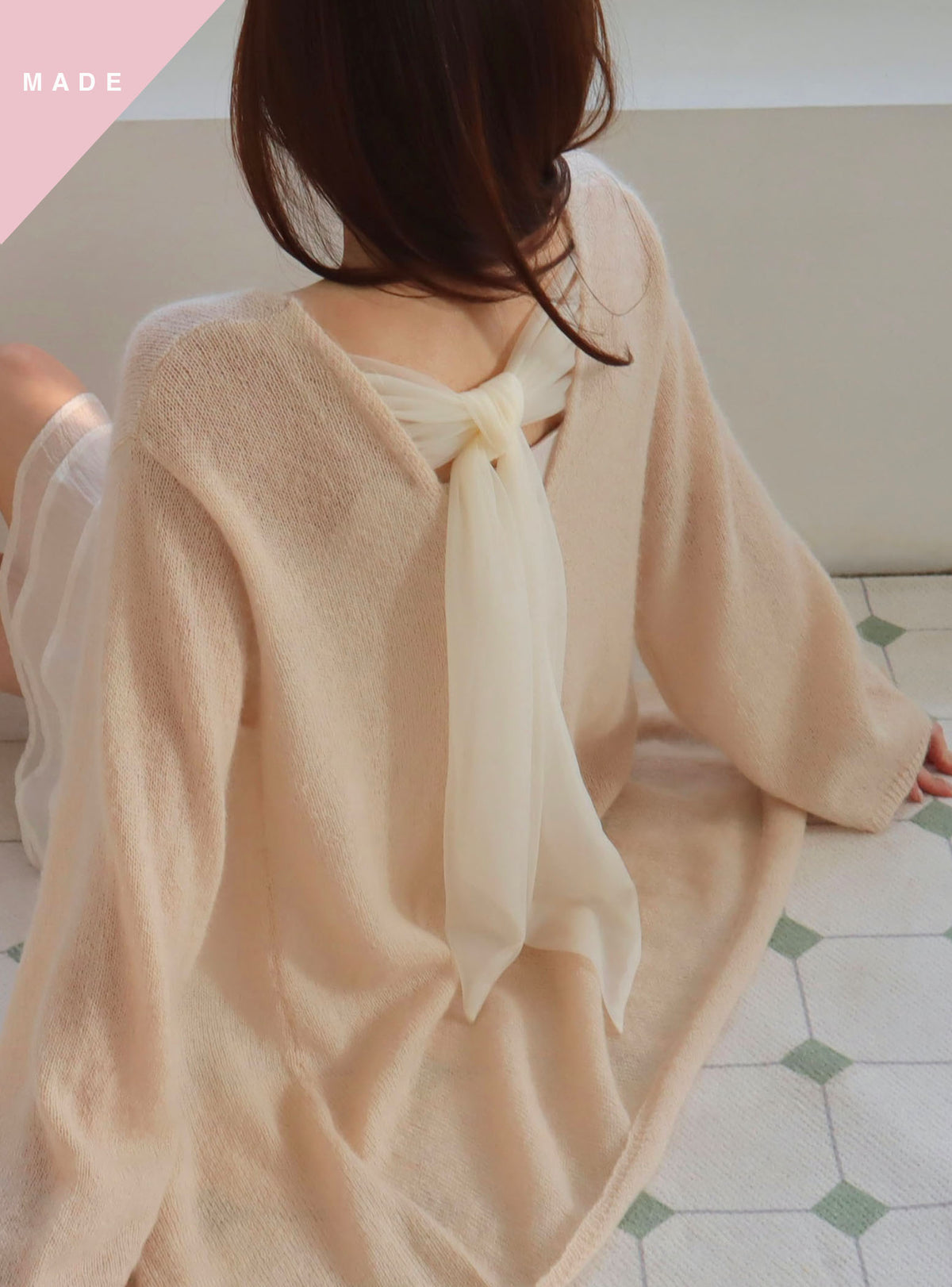 < M A D E > Twilight TuTu Cardigan
