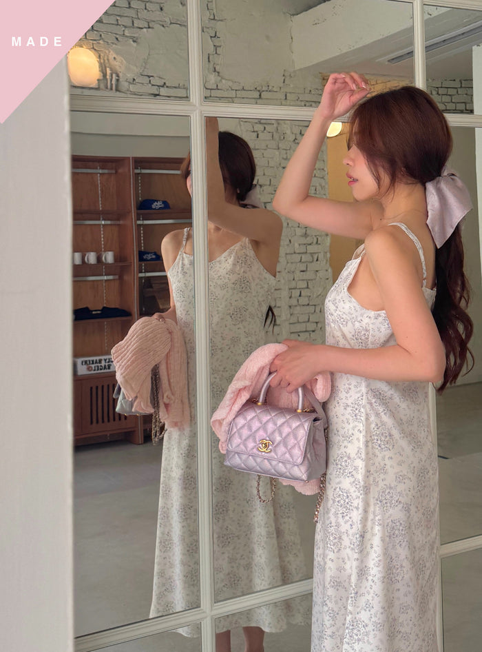 < M A D E > Frenchie Blossom Dress