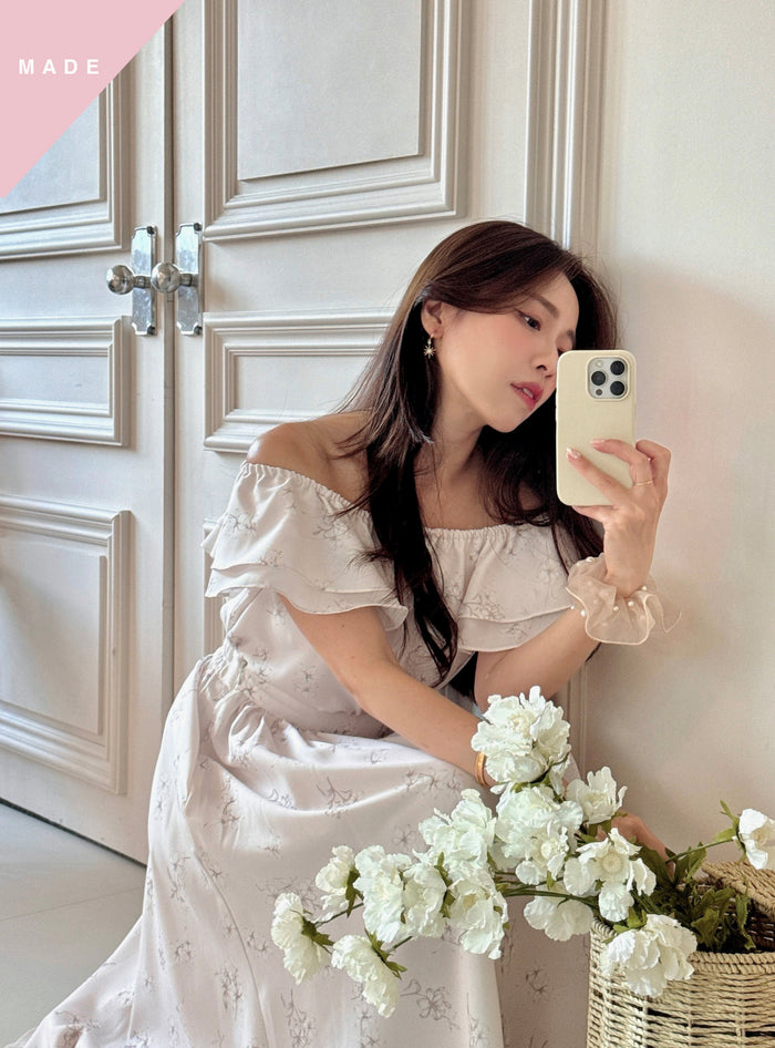 < M A D E > Blooming Flare Blouse