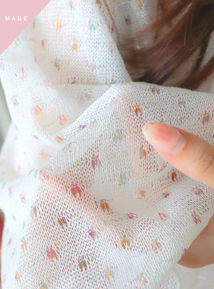 < M A D E > Mollusk Butterfly Knitted Top