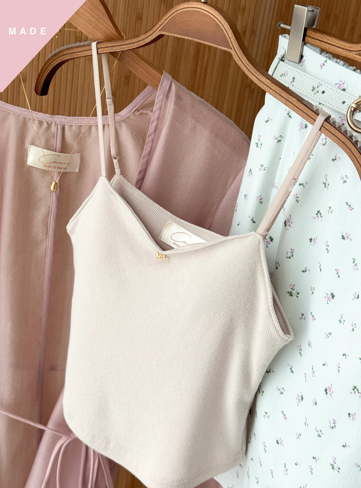 < M A D E > Petite Sweets Padded Camisole