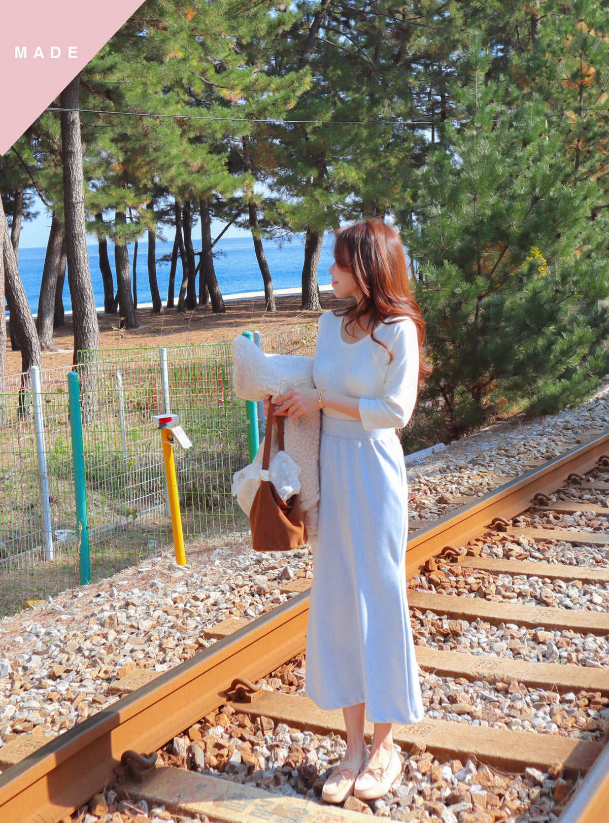 < M A D E > Macaron Syrup Mermaid Skirt