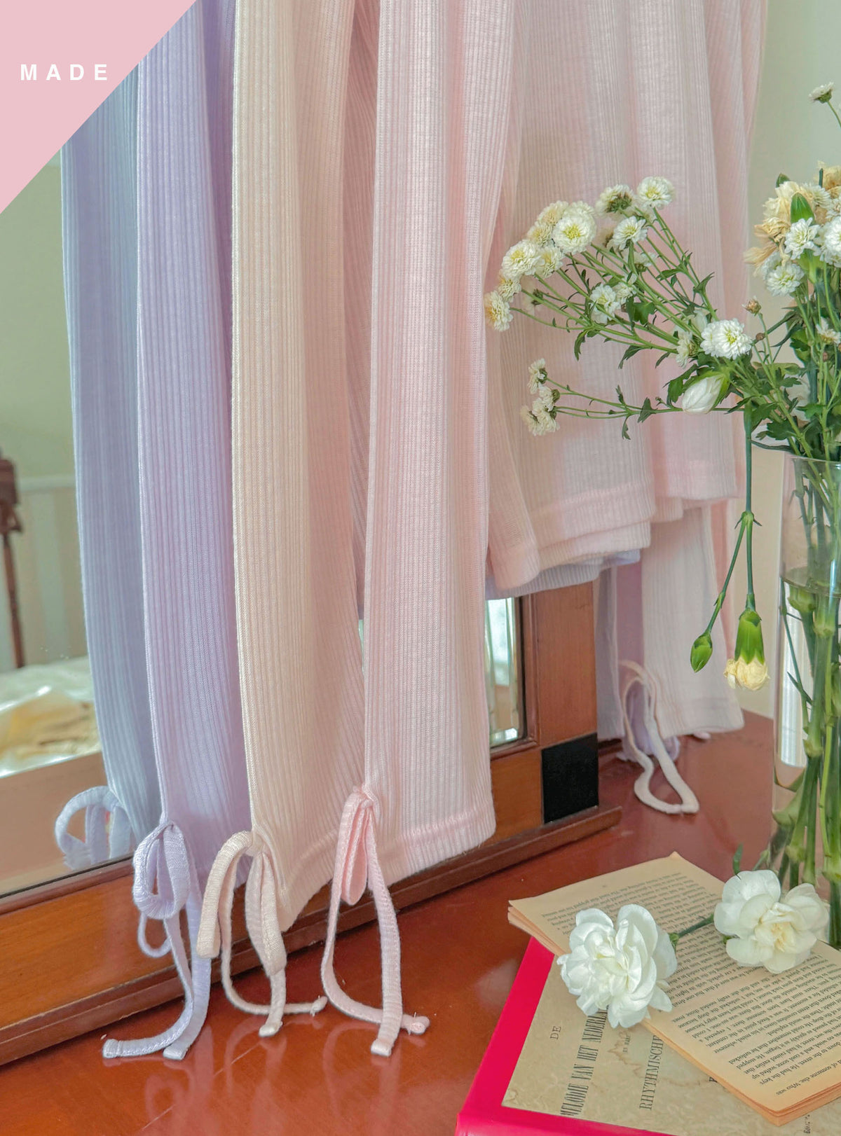 < M A D E > Dreamy Ribbon Tee