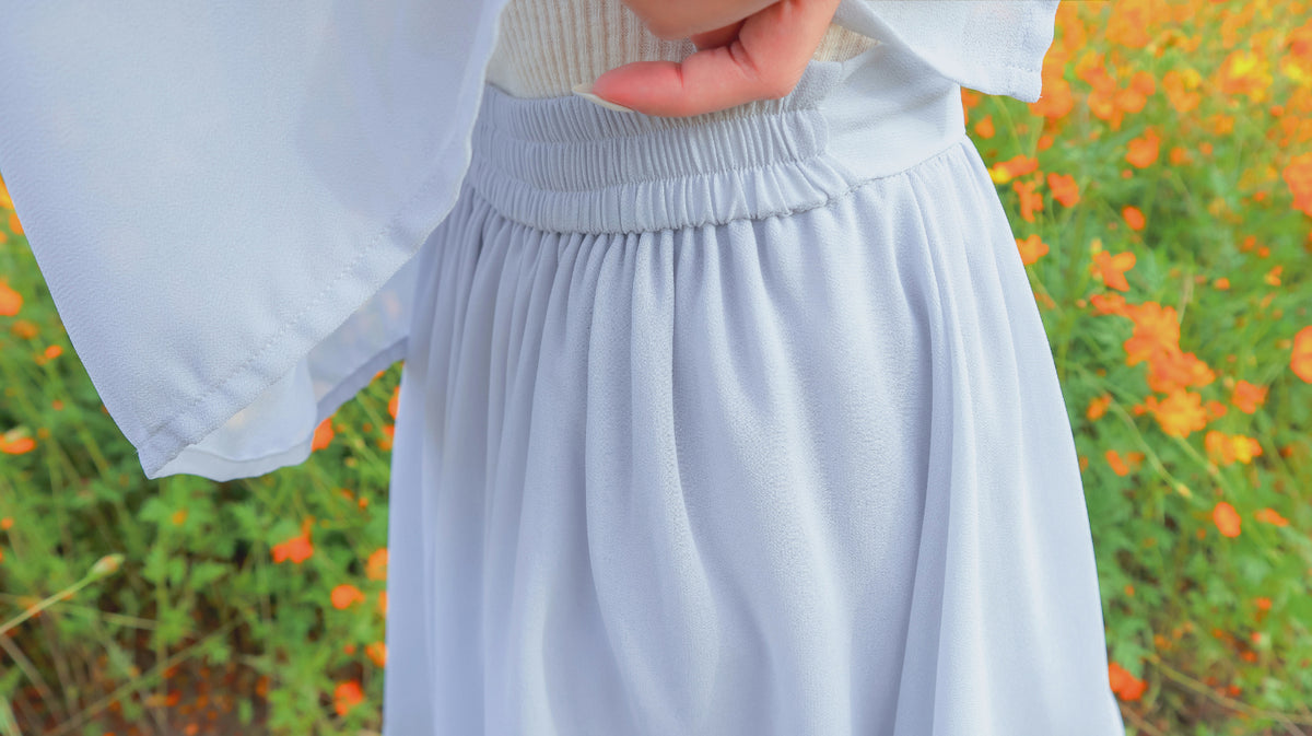 < M A D E > Scotch Mist Chiffon Culottes