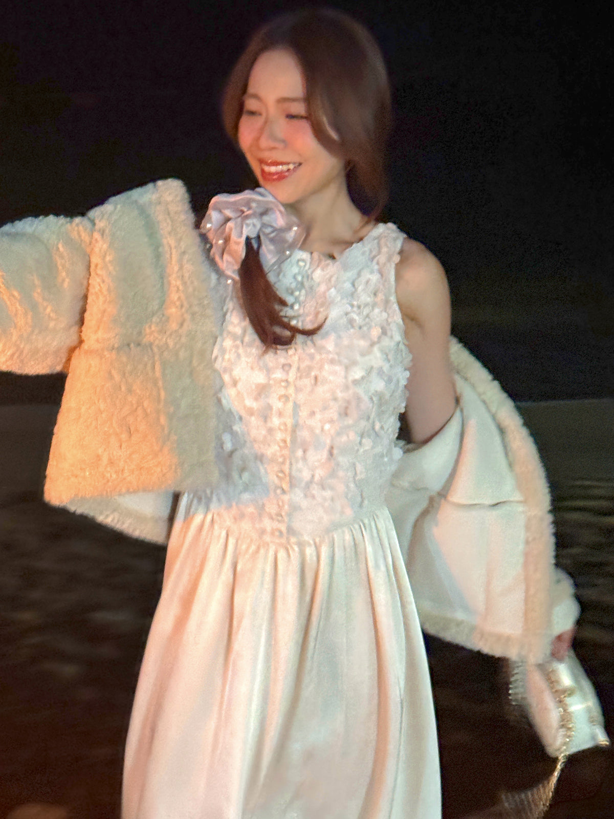 < M A D E > Winter Daisy Fairy Dress