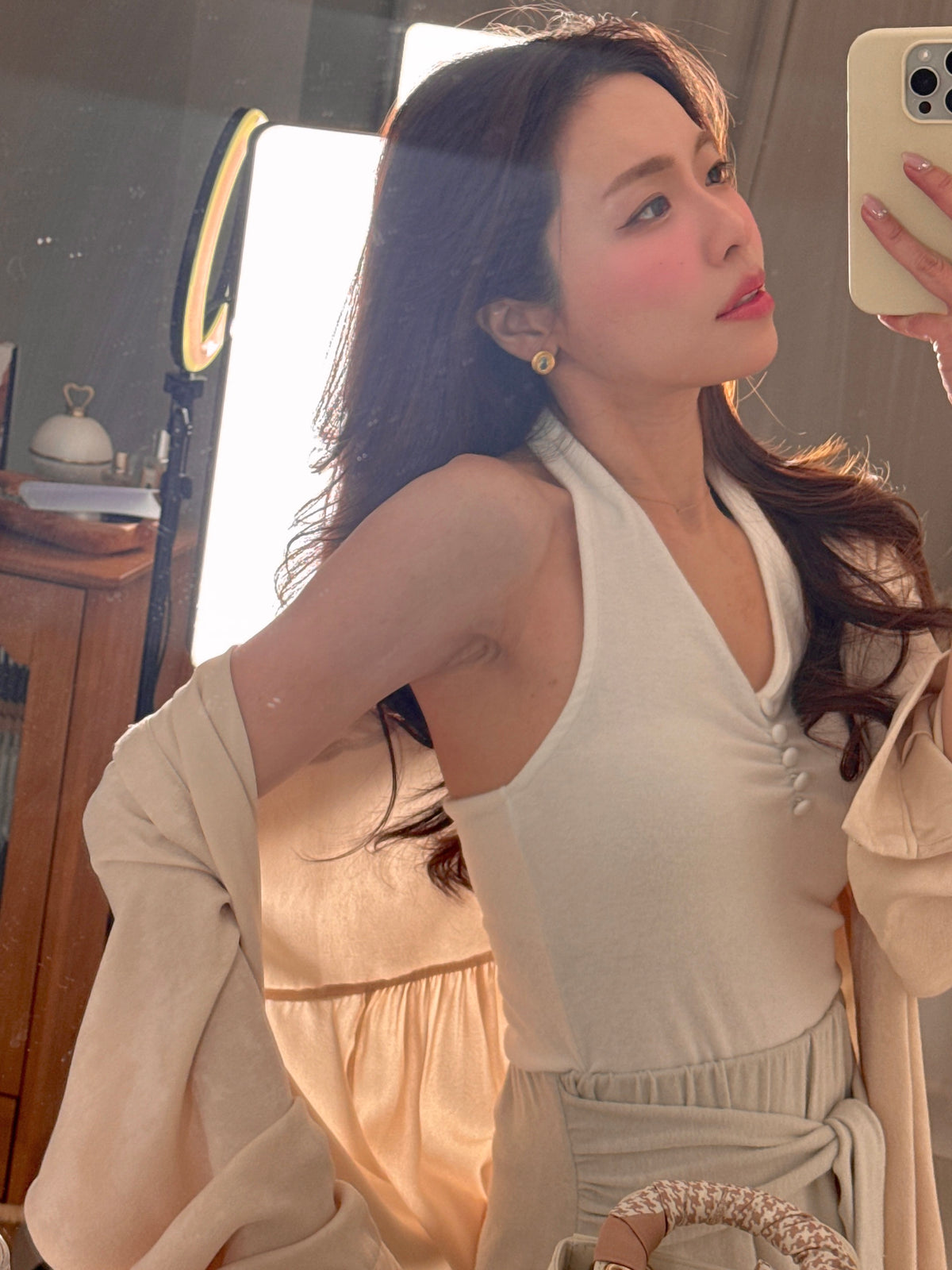 < M A D E > Rare Halter Neck Vest