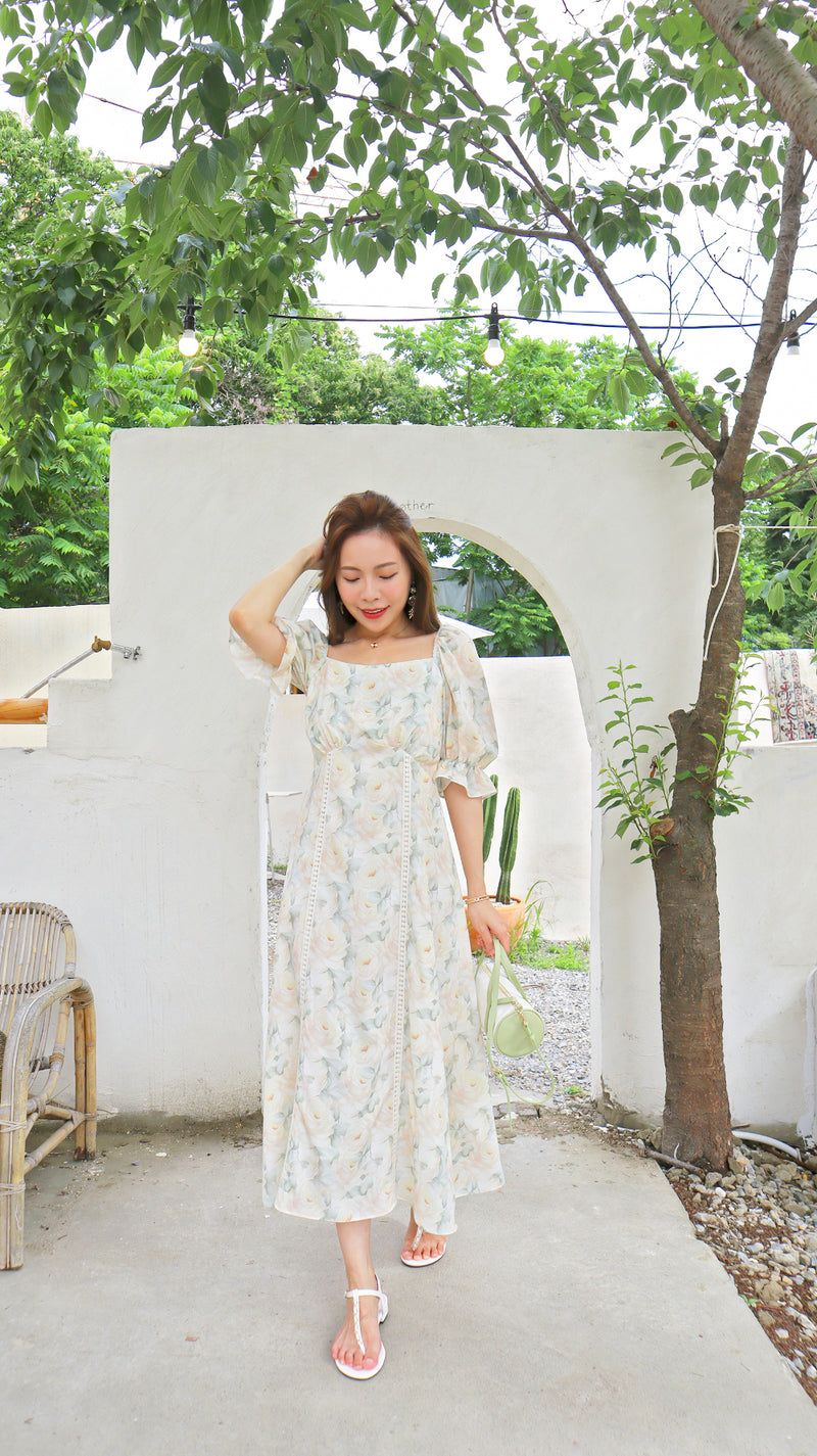 < M A D E > Summer French Garden Dress