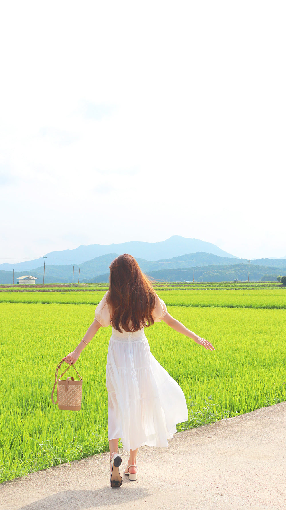 < M A D E > The Lilac Rivers Long Skirt