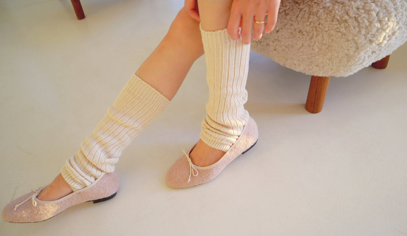 Winter Puff Ballerina Shoes