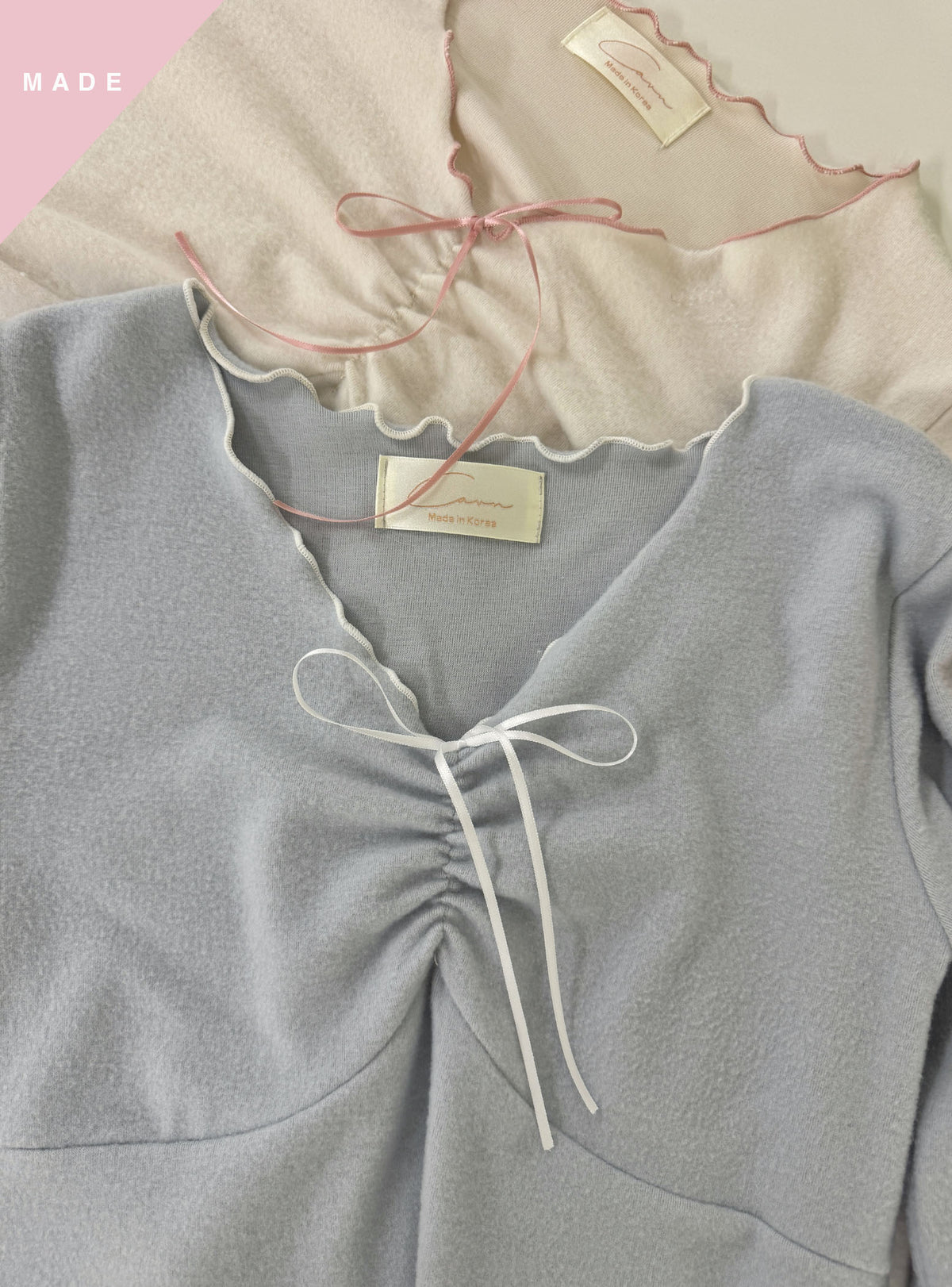 < M A D E > Blooming Days Fleece Top